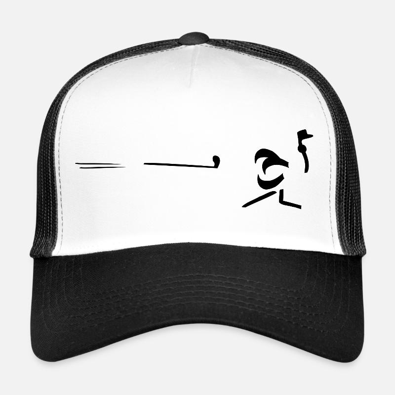 monitos Strauss Mug - Trucker Cap - white/black