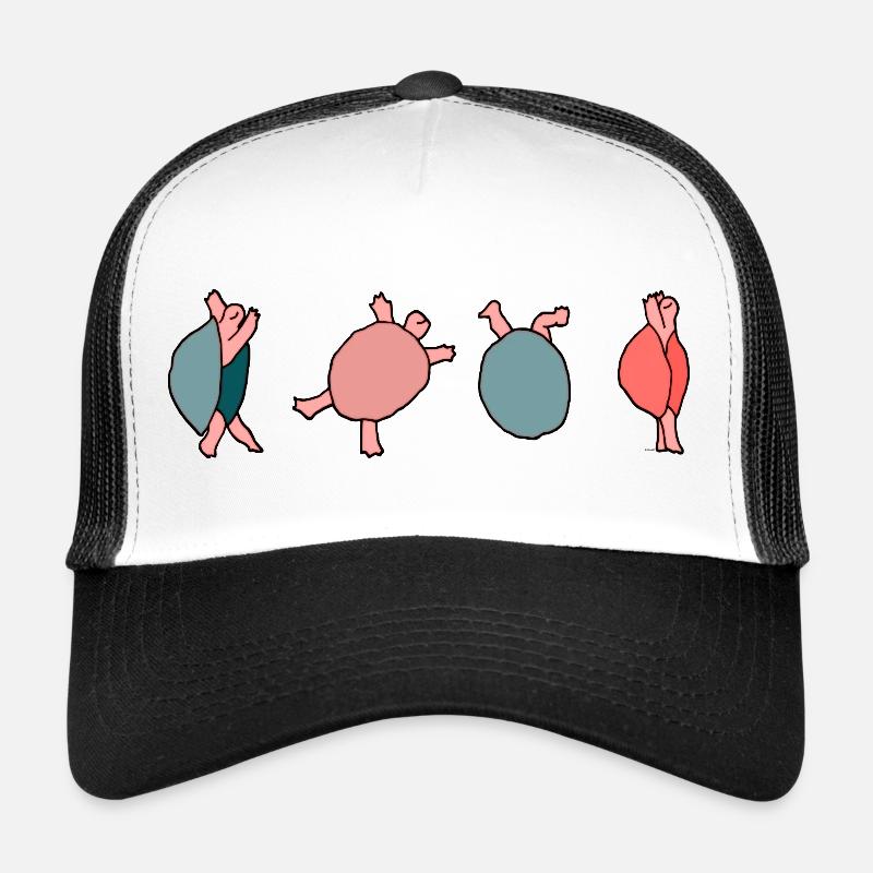 Roue Casquette trucker 