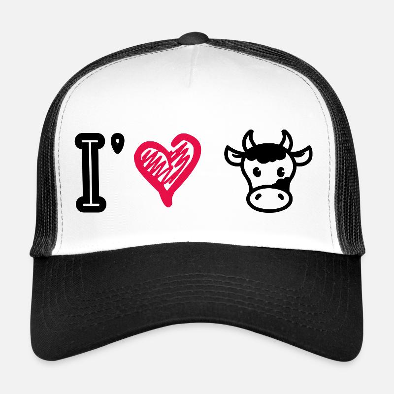 I love cows Trucker Cap