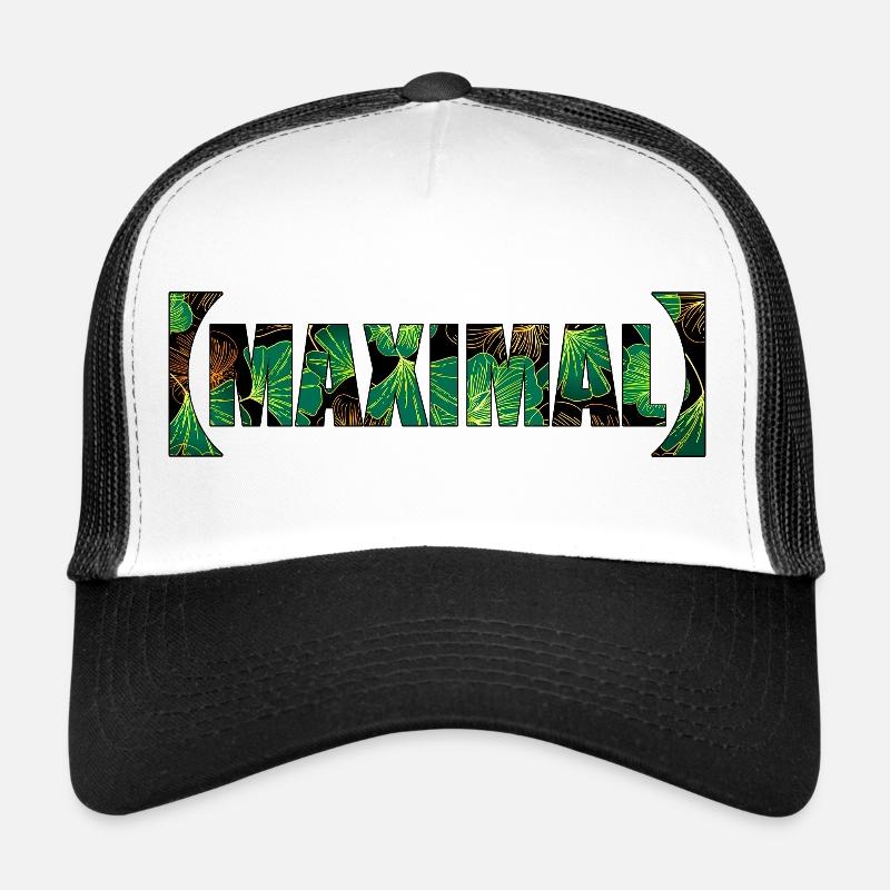 Fresh MAXIMAL lettering Trucker Cap