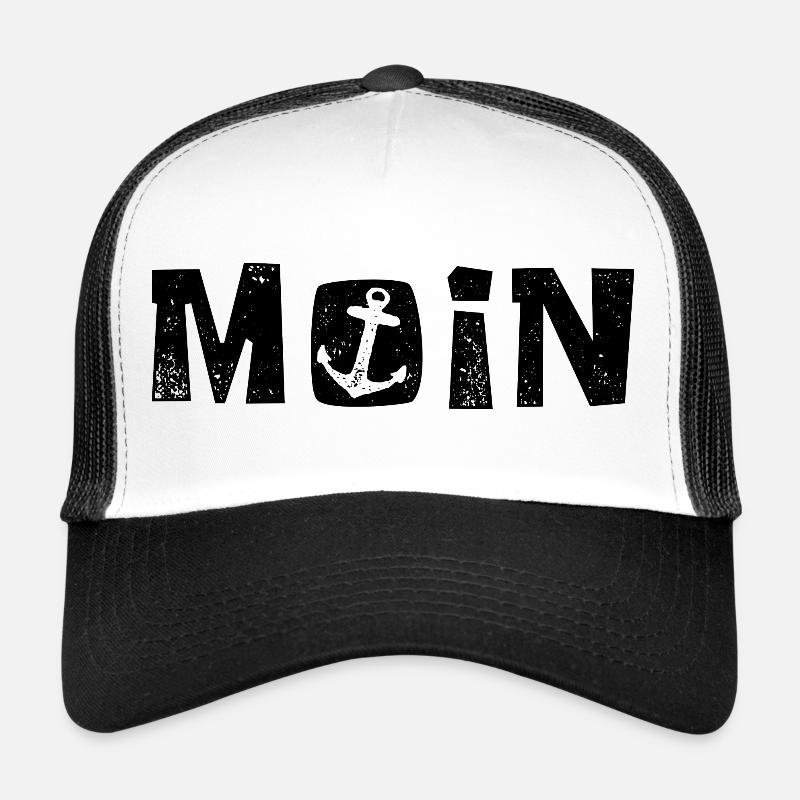 Moin - Norddeutsch - Gruß Trucker Cap