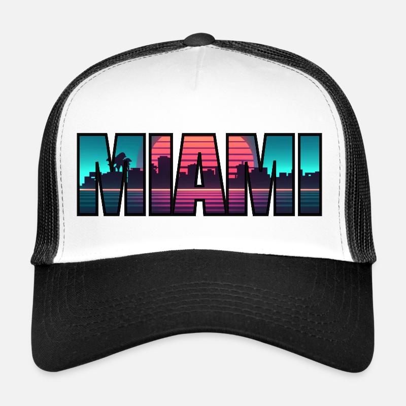 MIAMI BEACH Trucker Cap