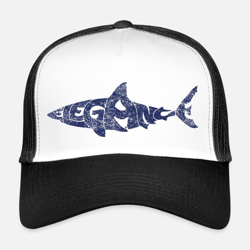 Requin élégant Casquette trucker 