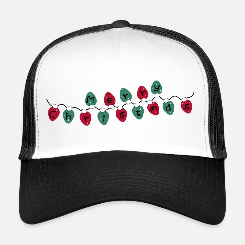 MERRY CHRISTAMS LIGHTS Trucker Cap