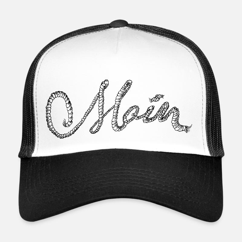 Moin - Trucker Cap - Weiß/Schwarz