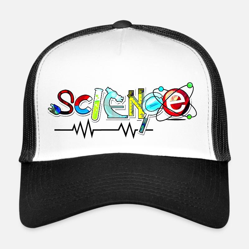 Science Science Science Scientifique Laboratoire de physique ADN Casquette trucker 