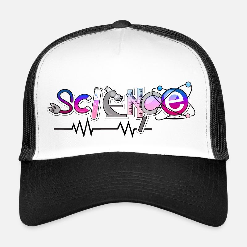 Science Science Science Scientifique Laboratoire de physique ADN Casquette trucker 