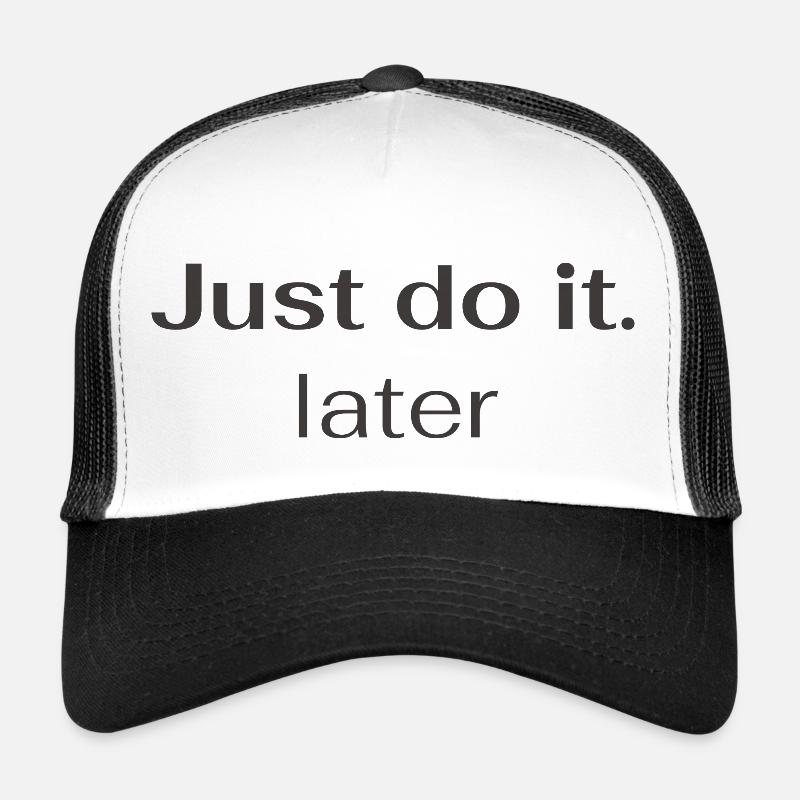 plus tard Casquette trucker 