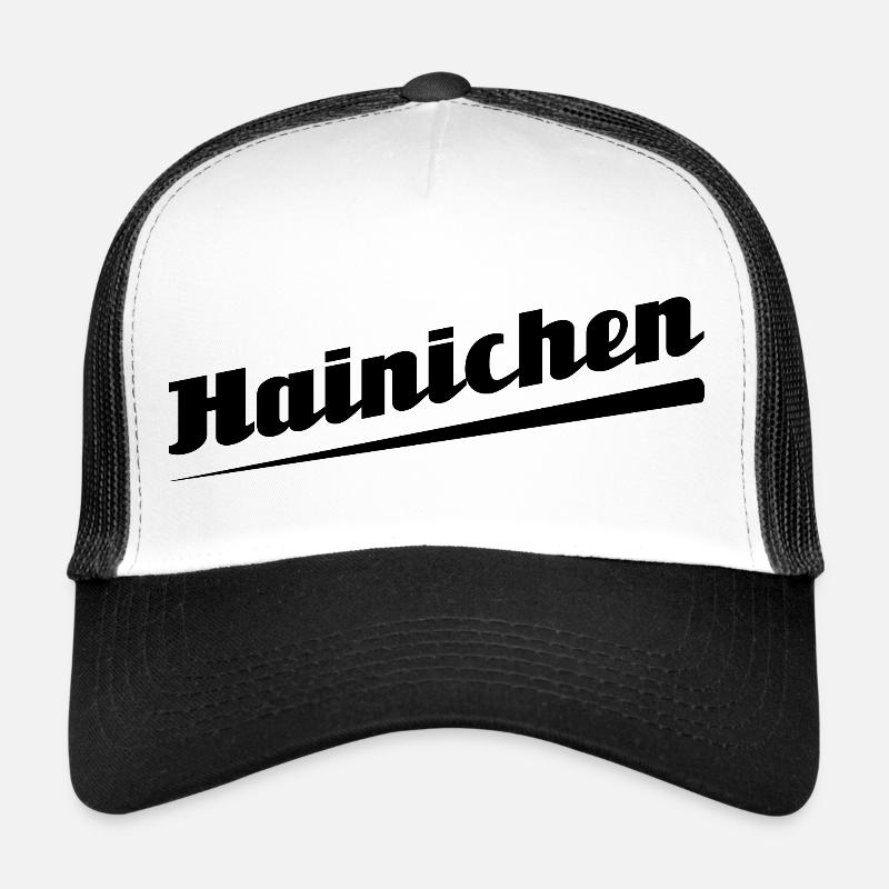 Hainichen - Conception de texte avec des noms de villes Casquette trucker 