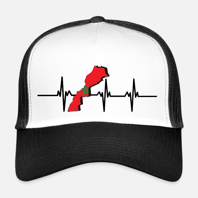 Heartbeat Morocco Trucker Cap