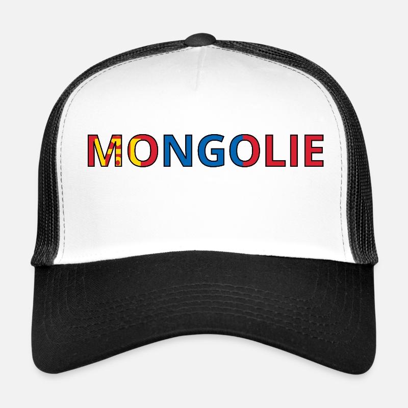 Drapeau Mongolie Casquette trucker 