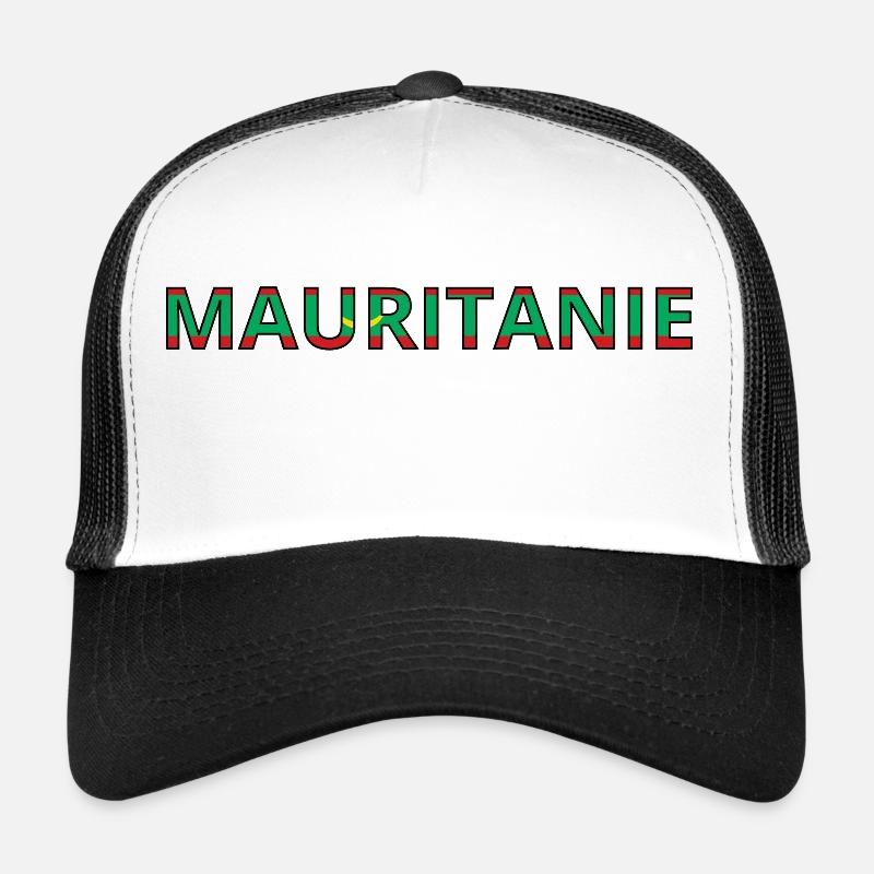 Drapeau Mauritanie Casquette trucker 