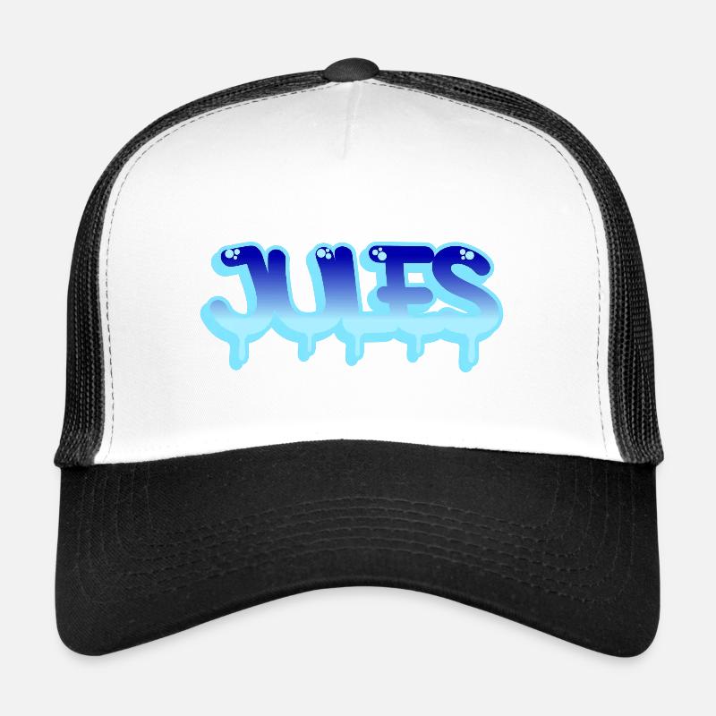 Graffiti prénom Jules Casquette trucker 