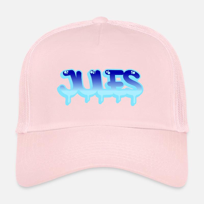 Graffiti prénom Jules Casquette trucker 