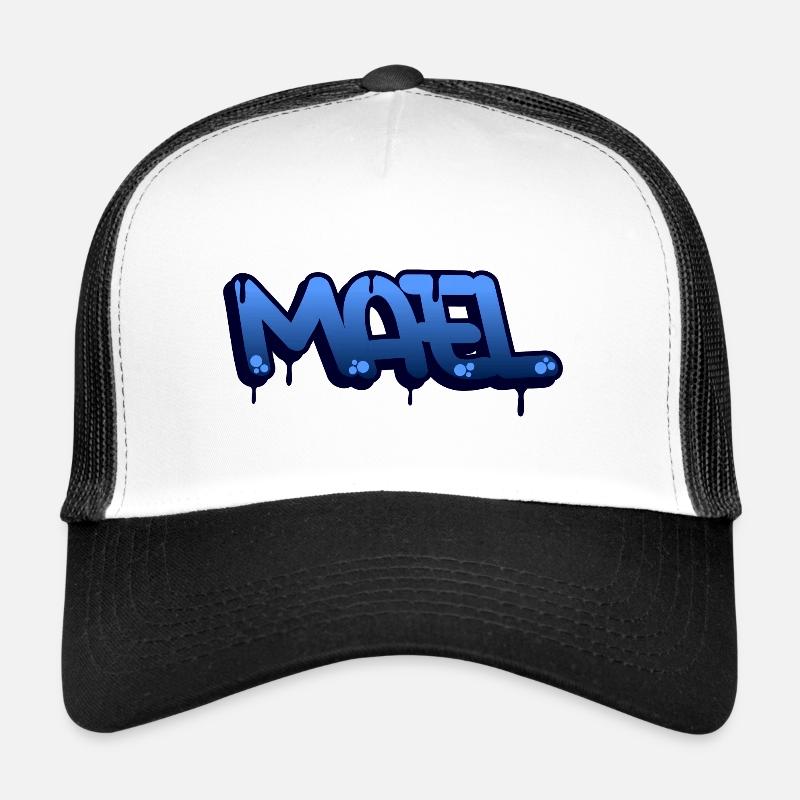 Graffiti first name Mael Trucker Cap