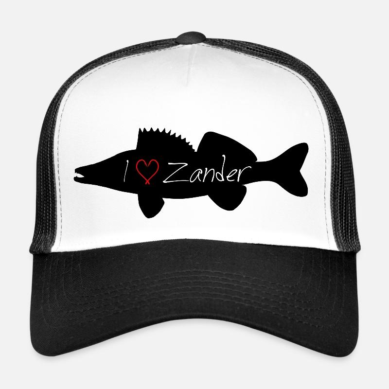 I Love Zander schwarz durchsichtig Trucker Cap