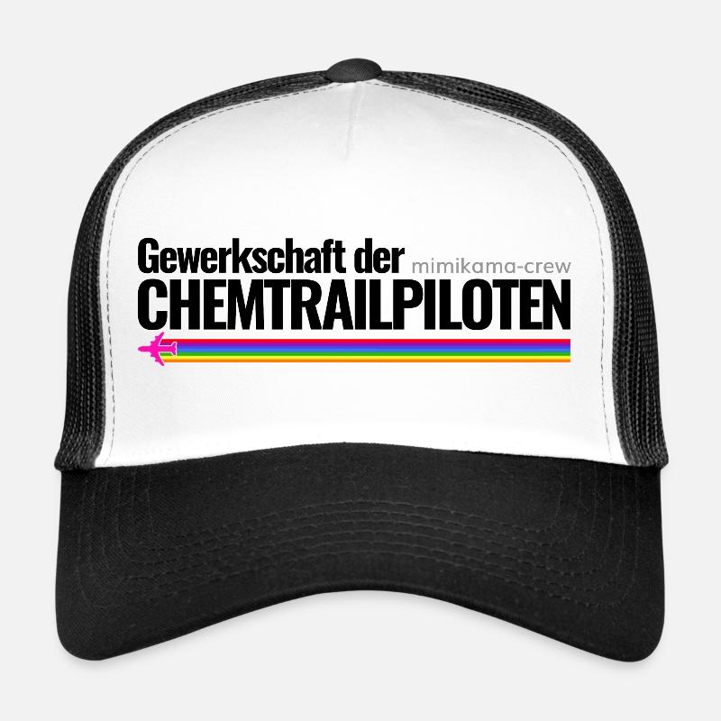 Mimikama Crew Gewerkschaft der Chemtrailpiloten Trucker Cap
