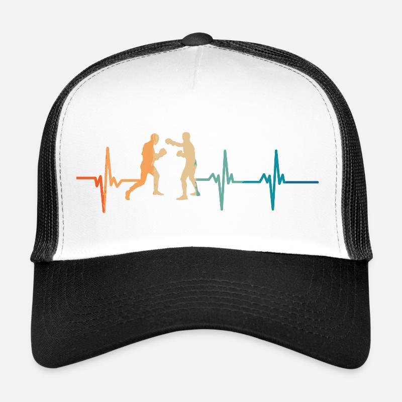 Heartbeat Boxing Trucker Cap