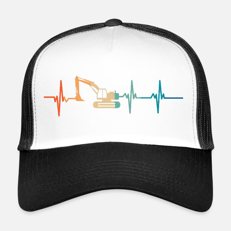 Bagger-Herzschlag Trucker Cap