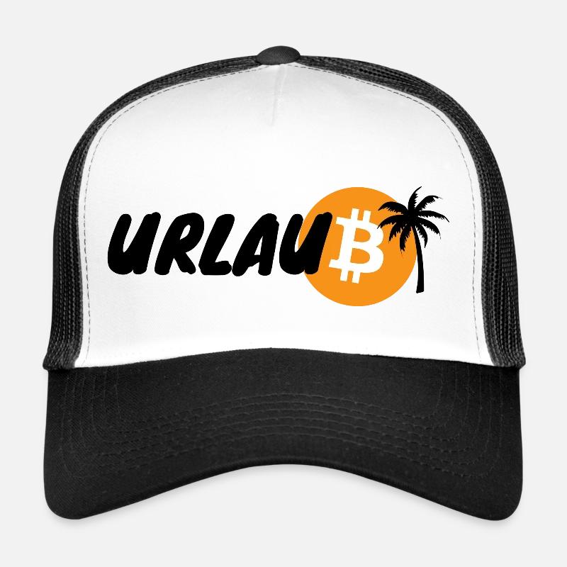 Crypto Holiday BTC Bitcoin 2 Trucker Cap