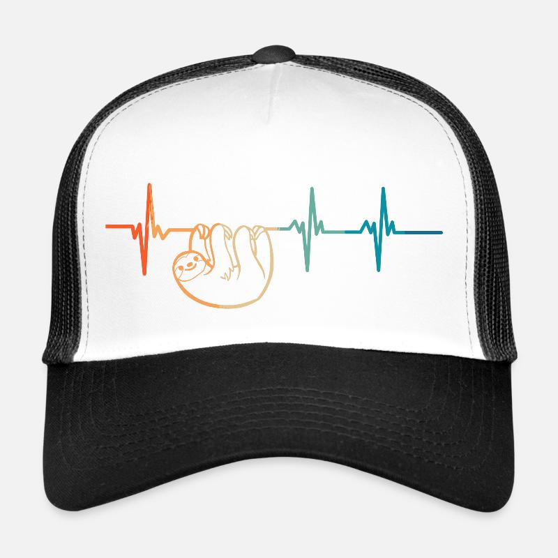 Fauler Herzschlag Trucker Cap
