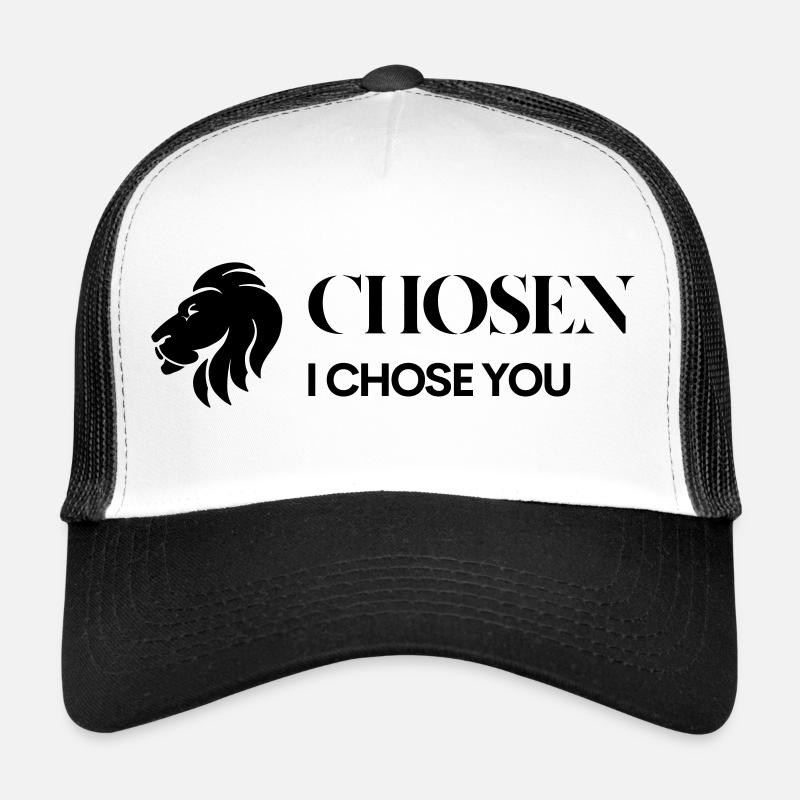 Black logo no background Trucker Cap