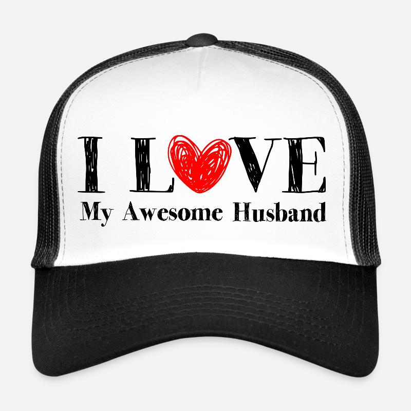 Ich liebe meinen tollen Ehemann Trucker Cap