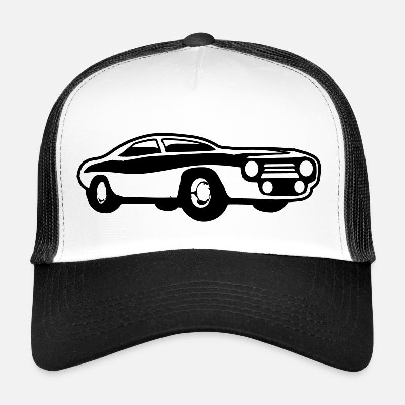 Oldtimer Car Retro Vintage Love Racing Car Driving Trucker Cap