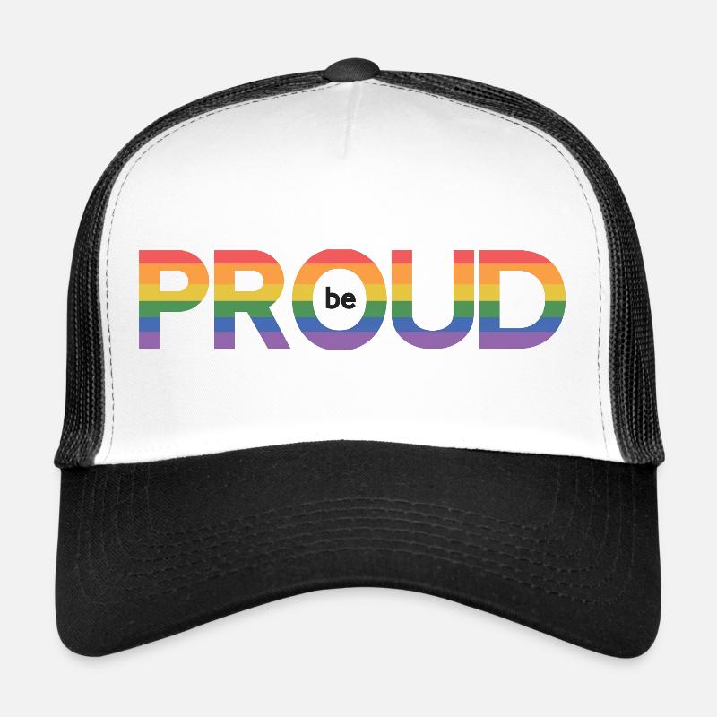 LGBT Pride Month - Be Proud Trucker Cap