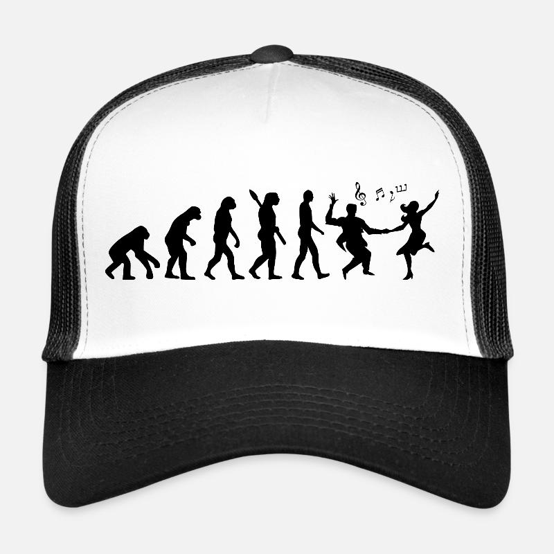 Darwin Evolution to Swing - Schwarz Trucker Cap