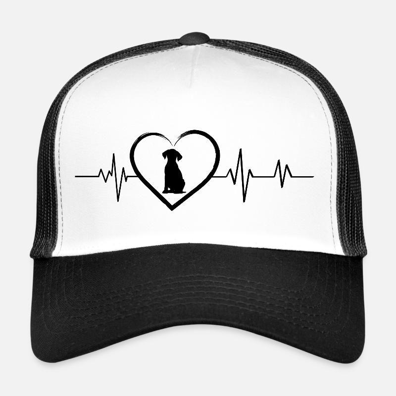 Herzschlag des Hundes Trucker Cap