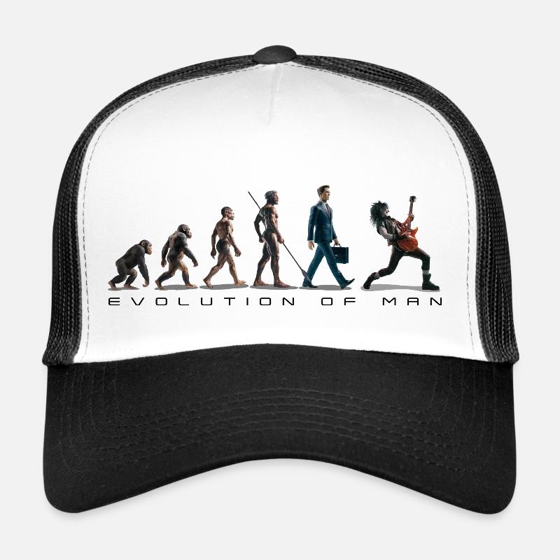 Evolution Guitariste 06 2024 1 Casquette trucker 