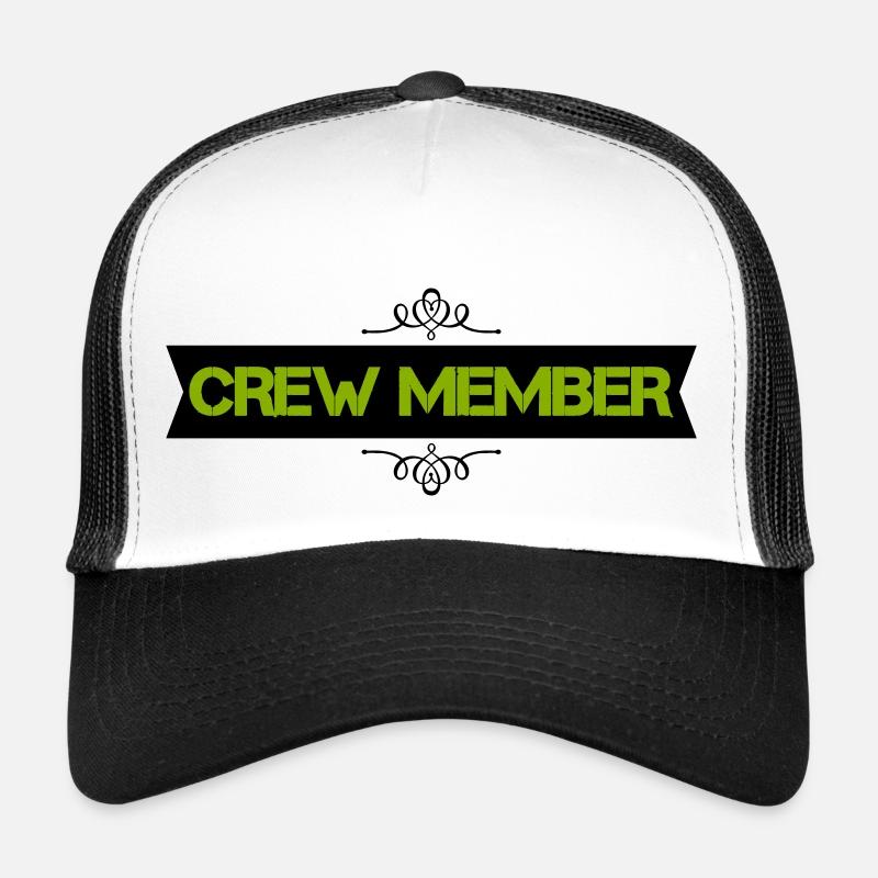 membre d’équipage Casquette trucker 
