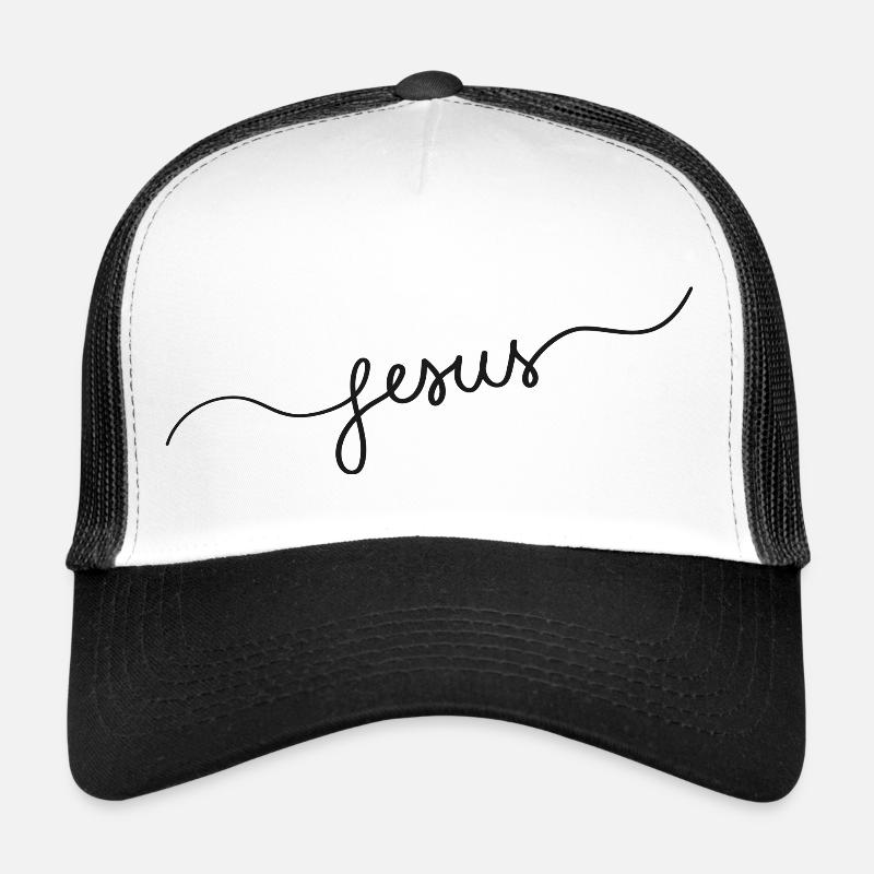 Jesus Christ - Trucker Cap - white/black