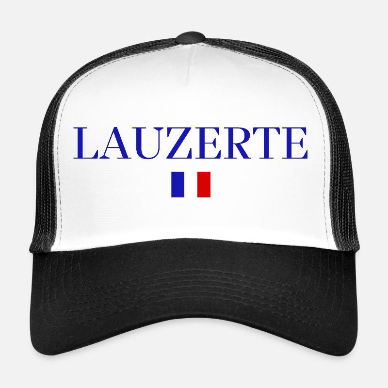LAUZERTE-Conception du drapeau français. Casquette trucker 
