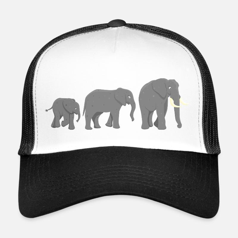 Eléphants d’Afrique Casquette trucker 