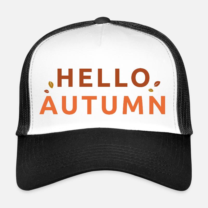 Schriftzug "hello autumn" Trucker Cap