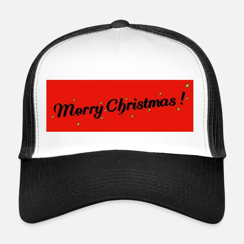 Merry Christmas Trucker Cap