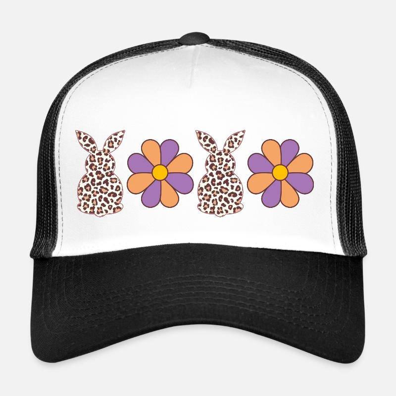 Hasen-Blumen Trucker Cap