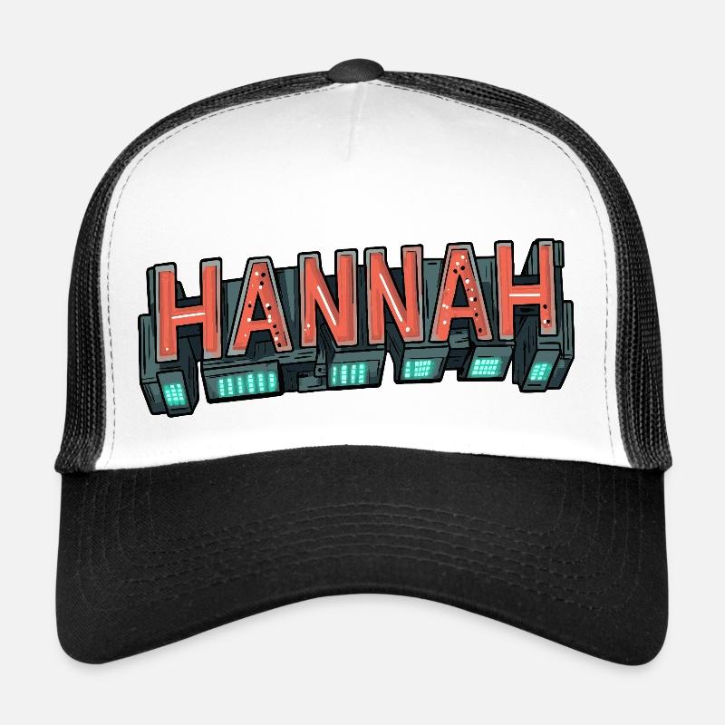 ::Hannah:: - Trucker Cap - white/black