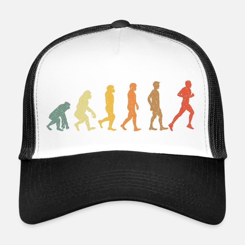 Evolution to Runner – Design de jogging rétro Casquette trucker 