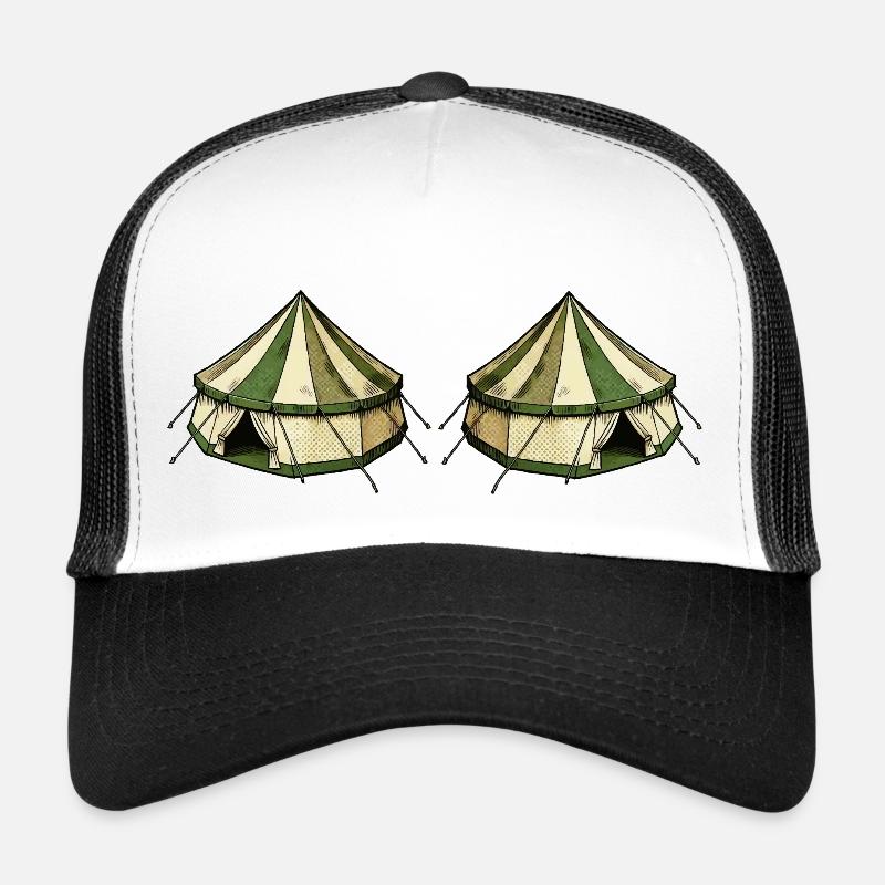 Tente 2 Casquette trucker 