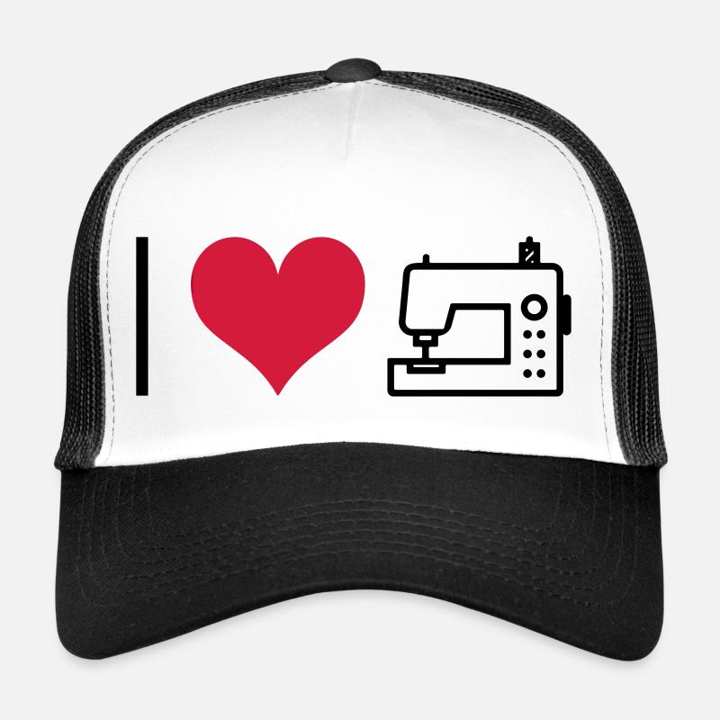 Machine à coudre Casquette trucker 