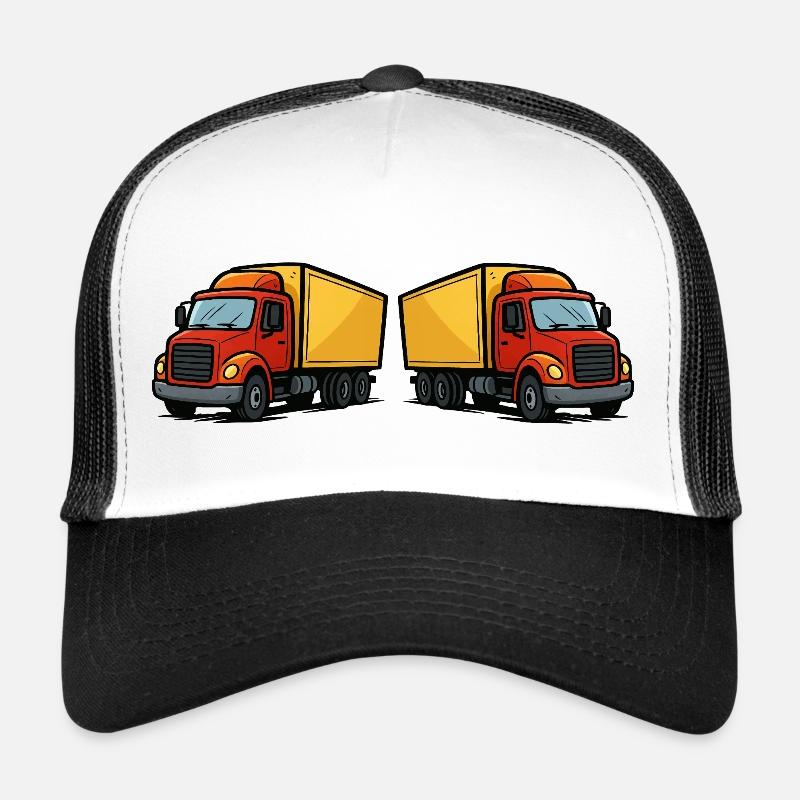 Truck Comic 2 Trucker Cap