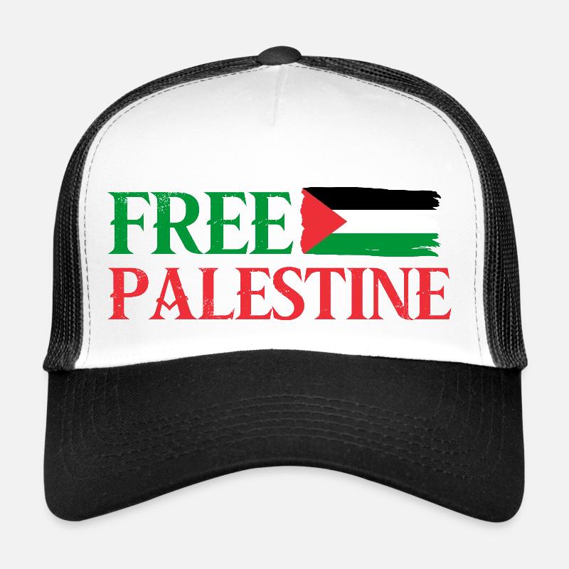 Librer Palestine Casquette trucker 