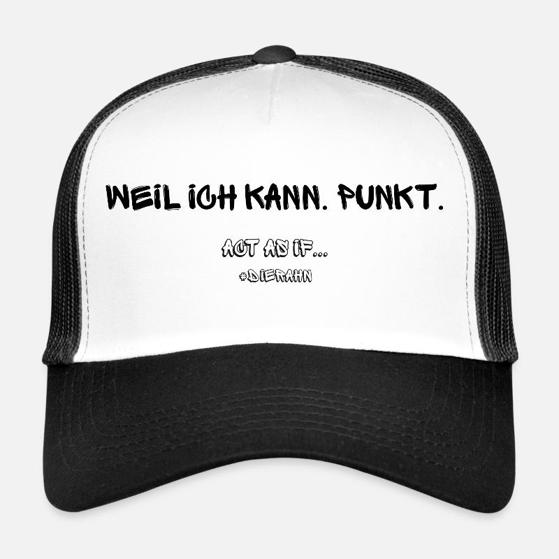 Agir comme si des motivationsdesign Casquette trucker 