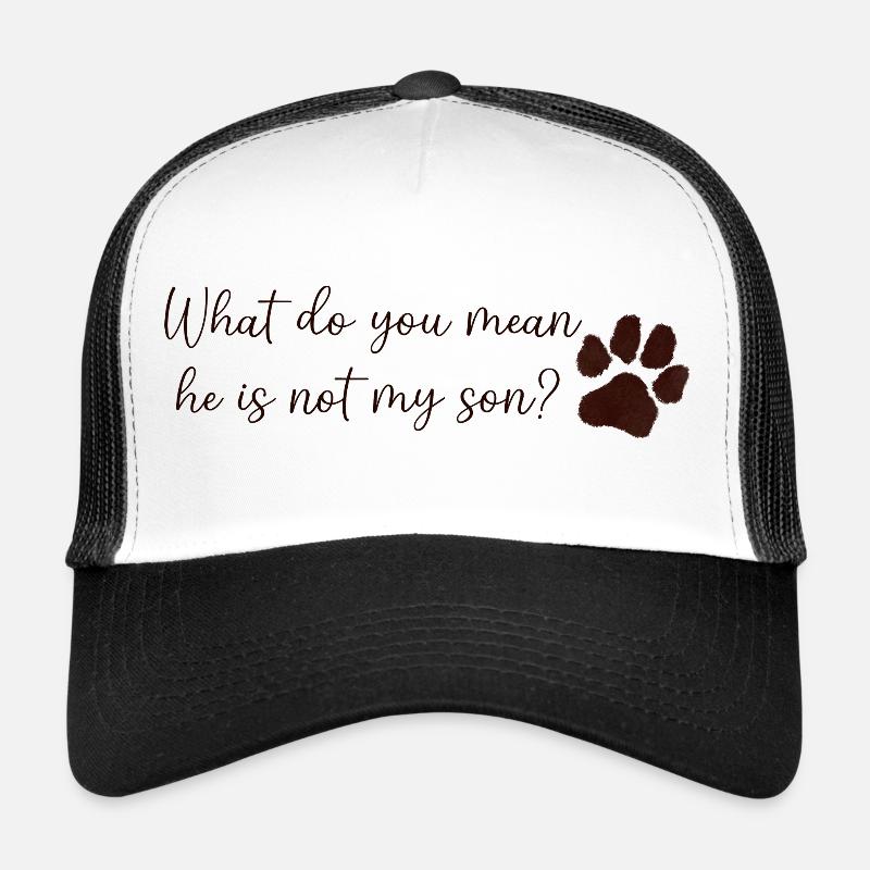 Dog Mom/Dad - Trucker Cap - Weiß/Schwarz
