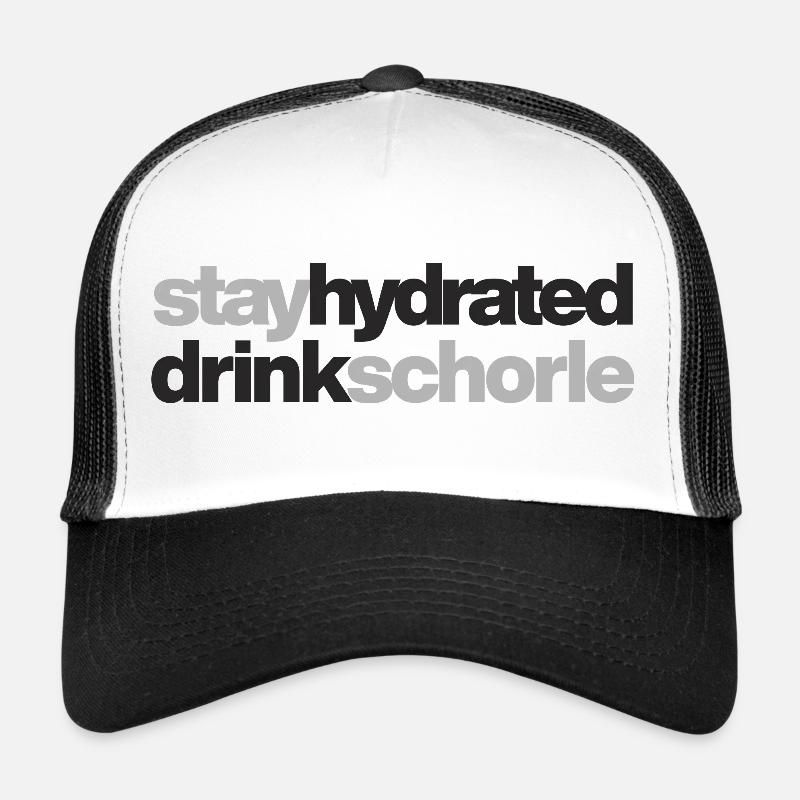 Restez hydraté - buvez du spritzer Casquette trucker 