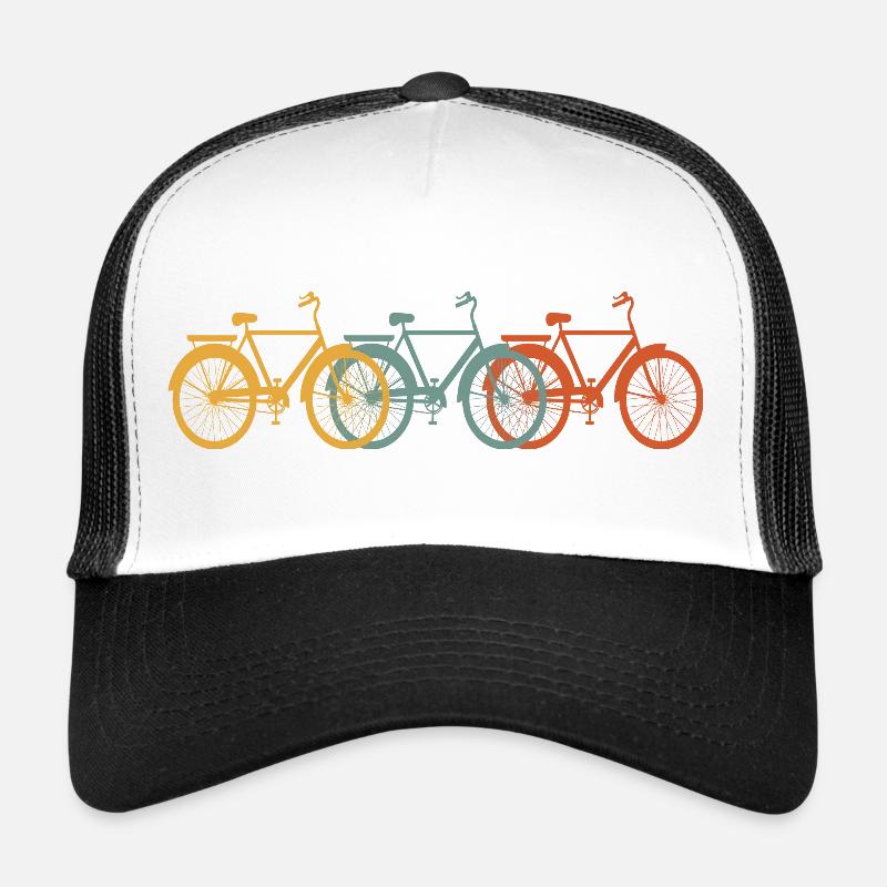 Bicycle Wheel Trucker Cap