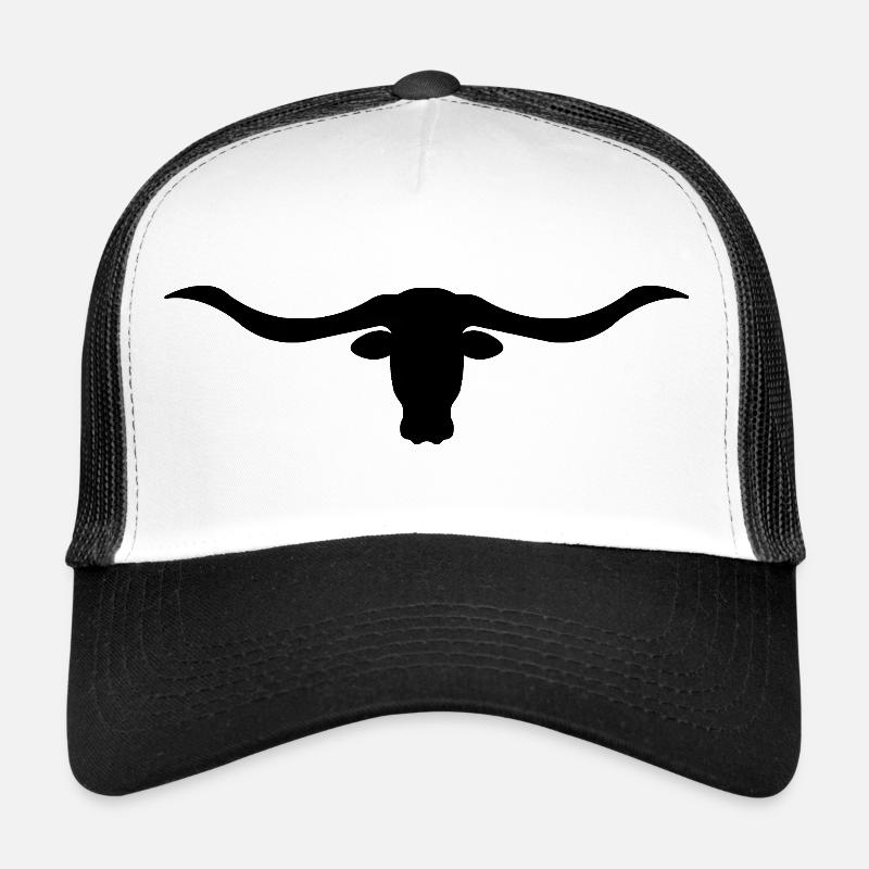 Longhorn head Trucker Cap